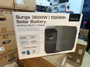 EcoFlow DELTA 3 Classic 1800W 3600W Surge Power Station