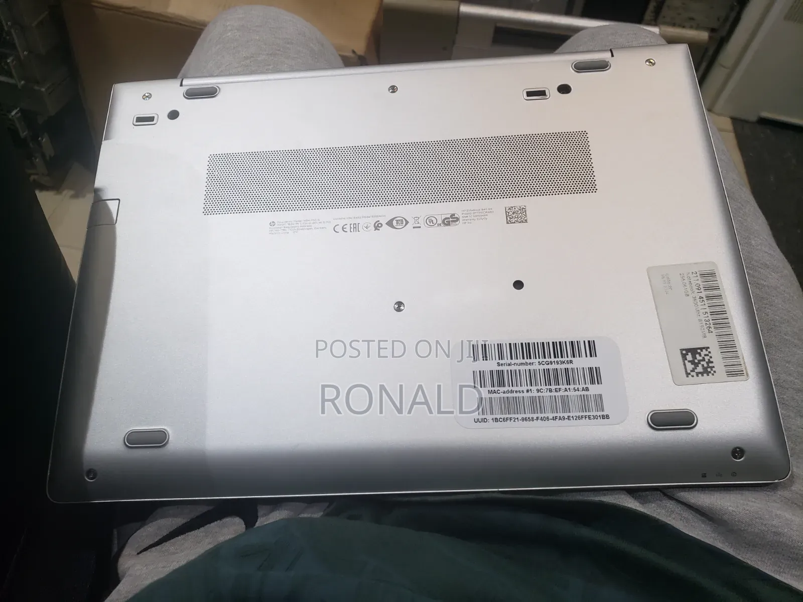 Laptop HP EliteBook 840 G5 8GB Intel Core i7 HDD+SSD 512GB