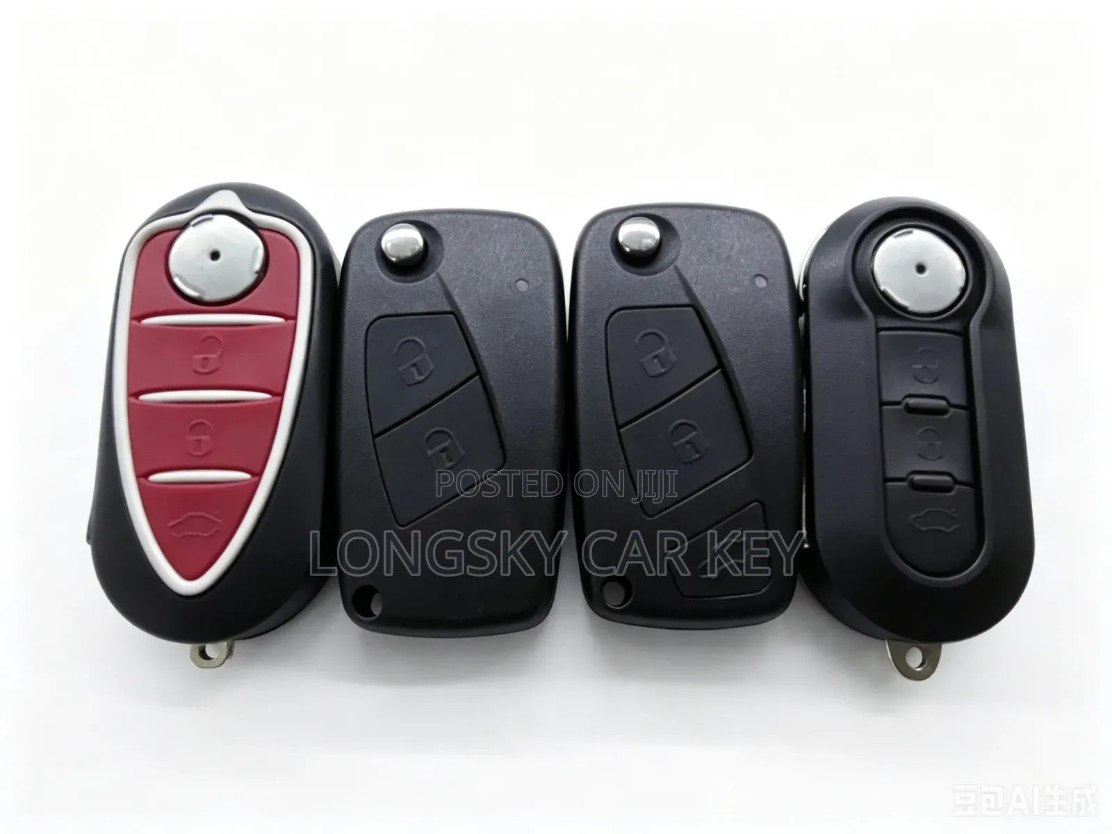Fiat Foldable Insert to Start Car Key Shells