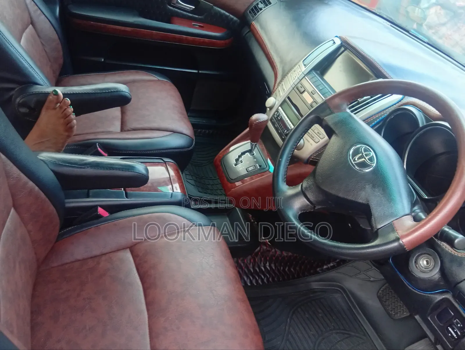 Toyota Harrier 2008 Black