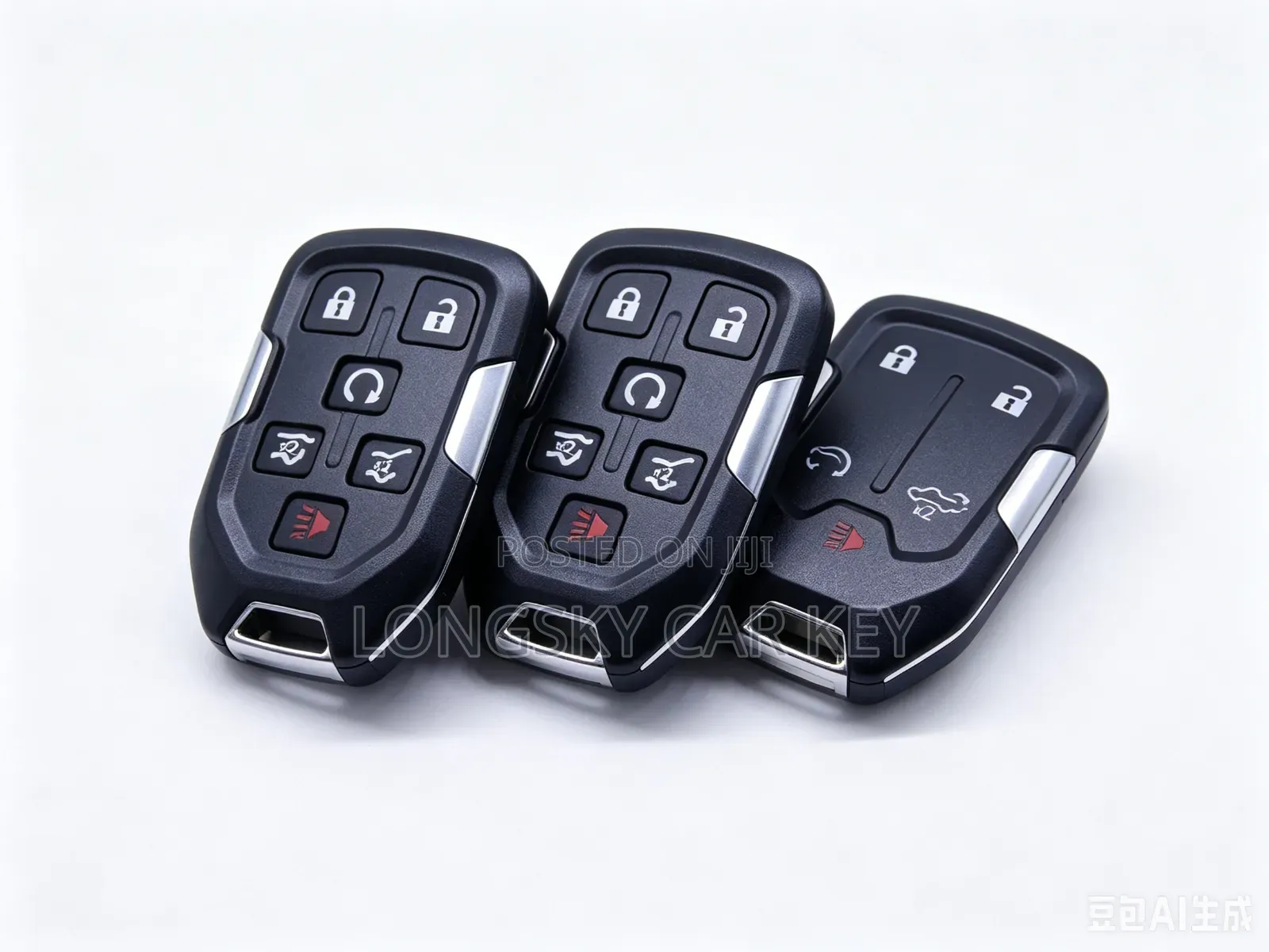 Chevrolet Smart Car Key Shells