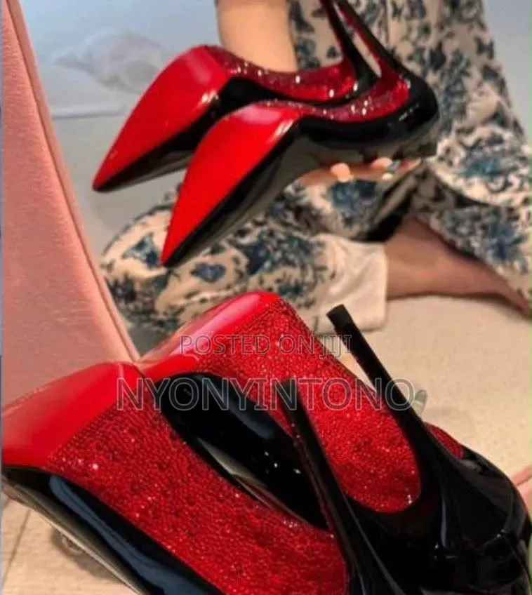 Red Bottom Sword Heel Pump Shoe