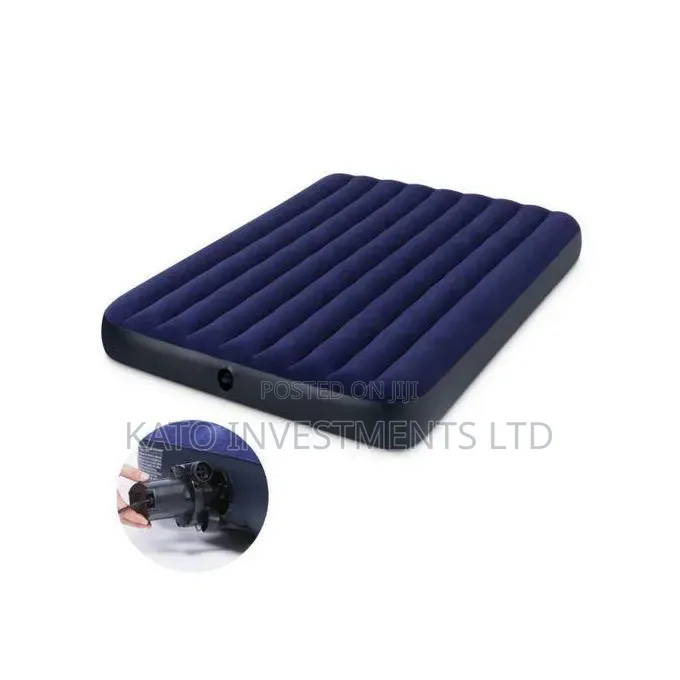 Single-Size Inflatable Air Bed With Column Honeycomb