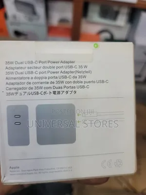 Dual USB-C Port
35W Power Adapter