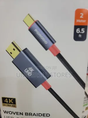 2m Woven Braided USB-C to Hdmi Cable