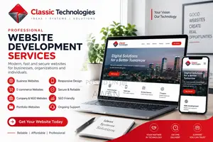 Website Redesign, Bug Fixing Maintenance