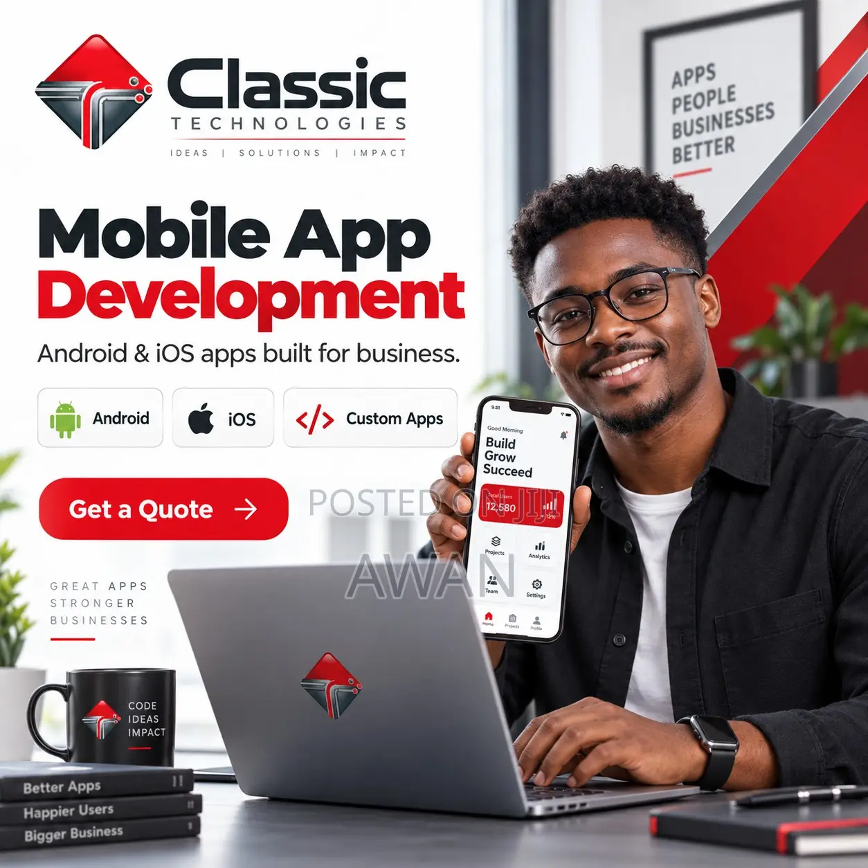 Professional Android iOS Mobile App Development