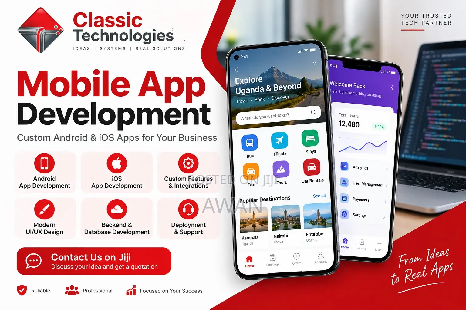Professional Android iOS Mobile App Development