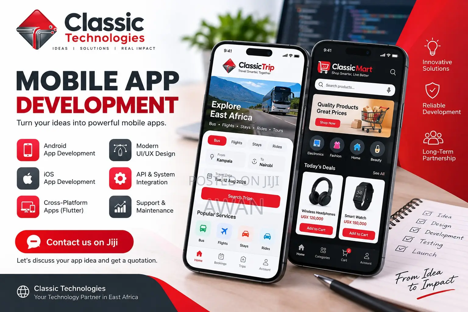 Professional Android iOS Mobile App Development