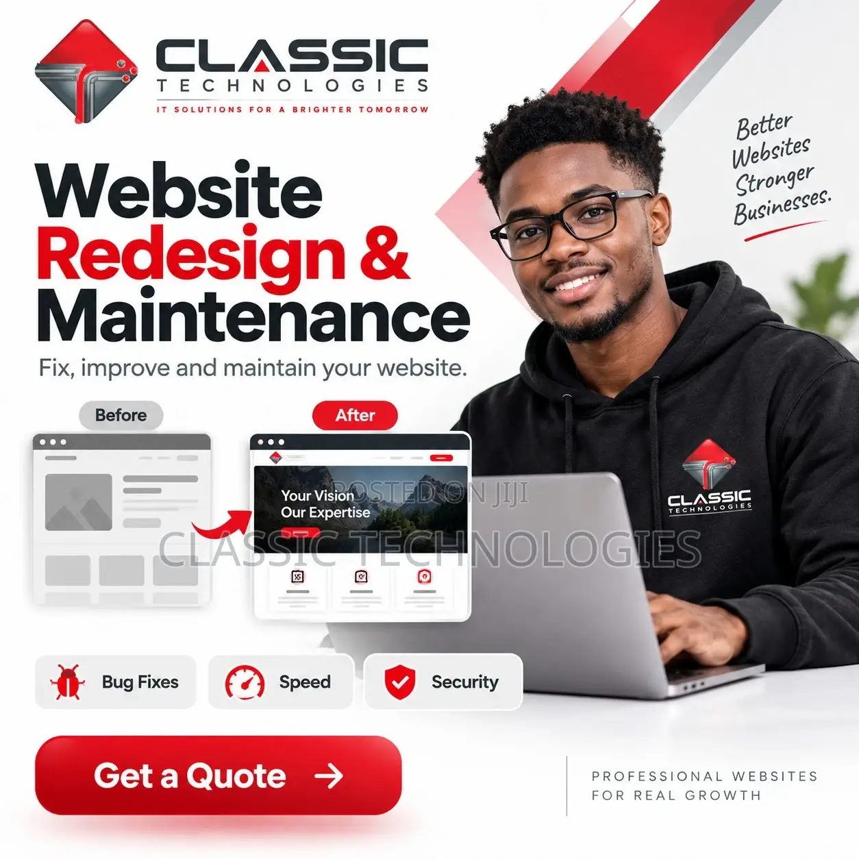 Professional Website Development for Businesses