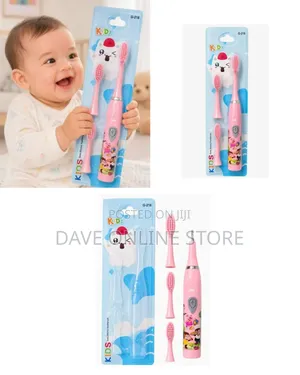Electric Children Comfortable Grip Gentle Teeth Cleaning Brush