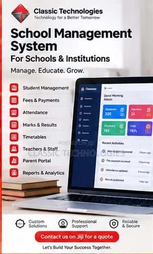 School Management System for Schools Institutions