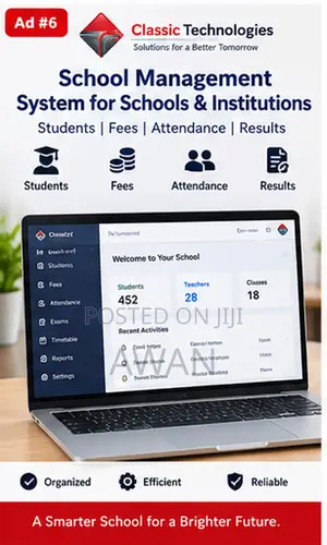 School Management System for Schools Institutions