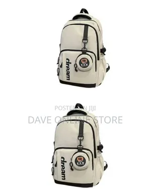 Cream-Colored Casual Daypack