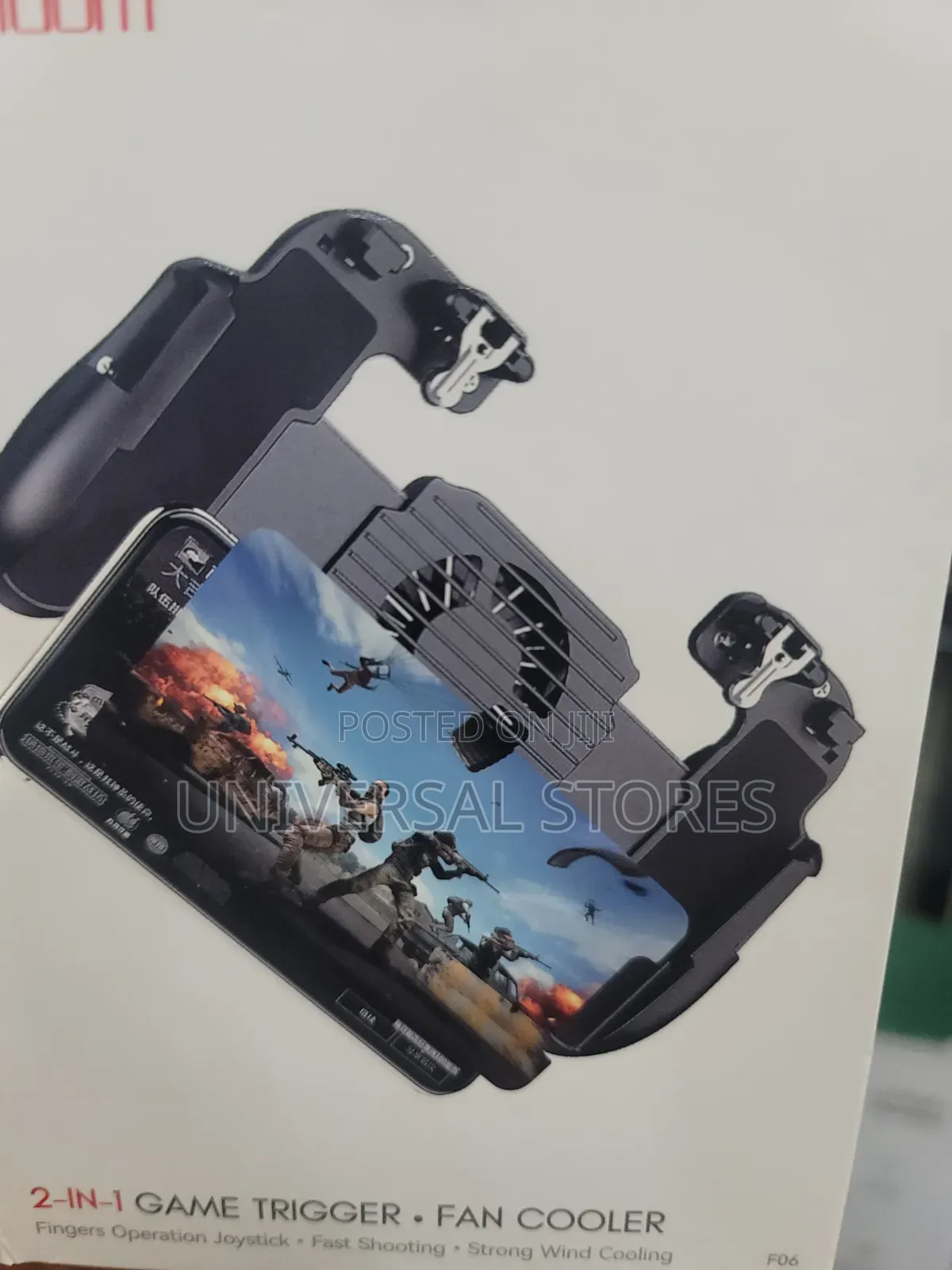2-in-1 Game Trigger . Fan Cooler