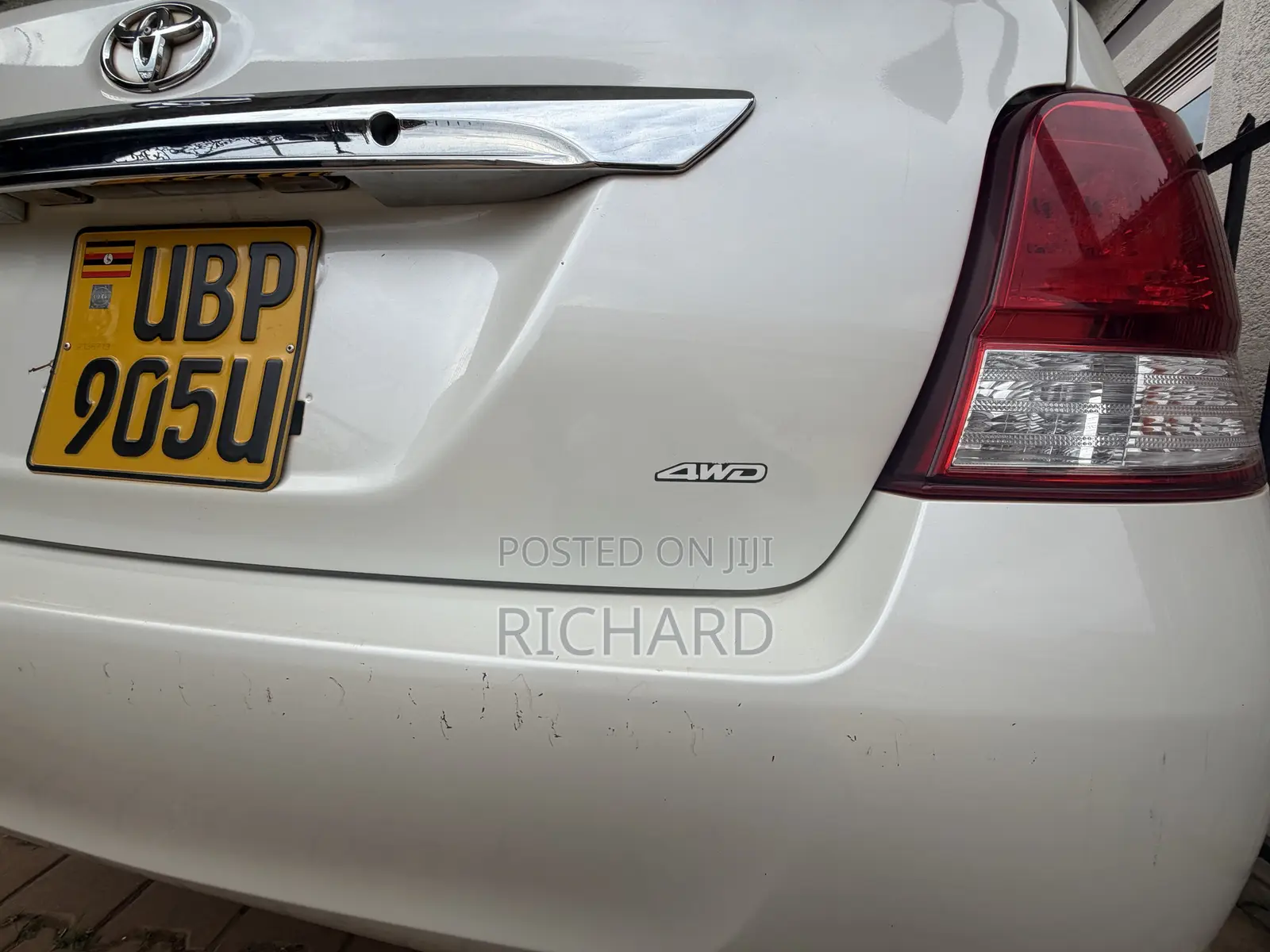 Toyota Axio 1.5 G 4WD 2014 White