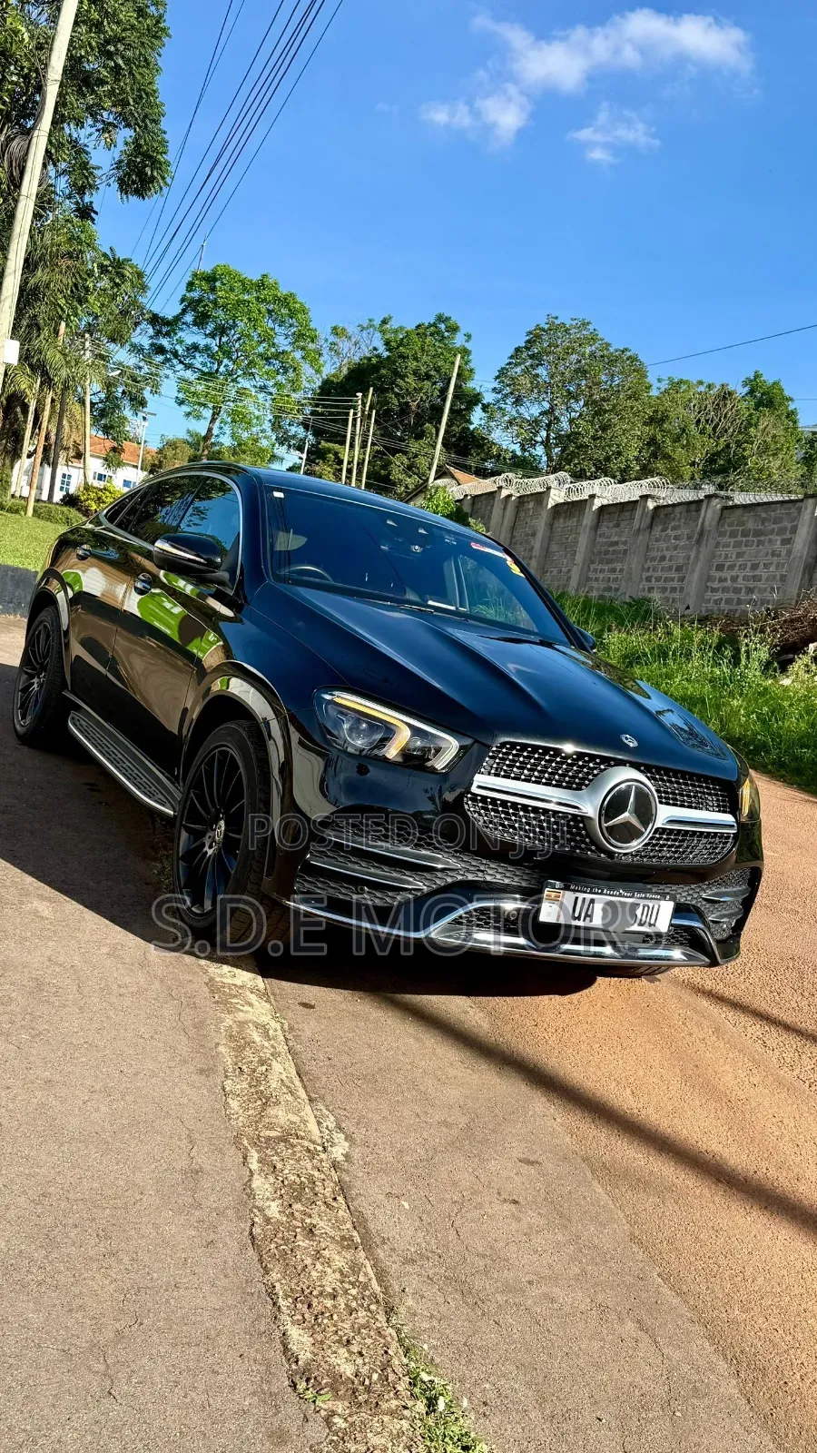 Mercedes-Benz GLE-Class GLE 400d 4MATIC 2020 Black