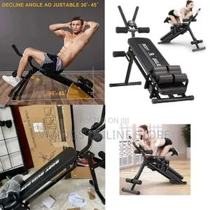 Multi-Functional Adjustable Abdominal and Sit-Up Exercise Bench