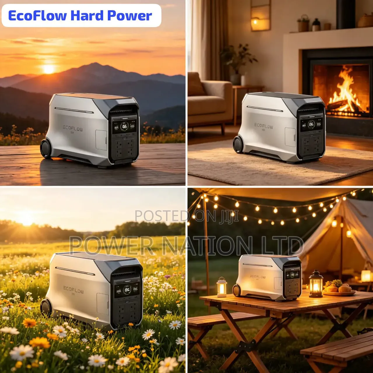 EcoFlow DELTA Pro 3 Power Station 4-48kwh /4000w O/P 7charging Methods