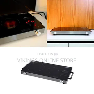 Geepas Digital Double Burner Infrared Cooker (Model GIC6131)