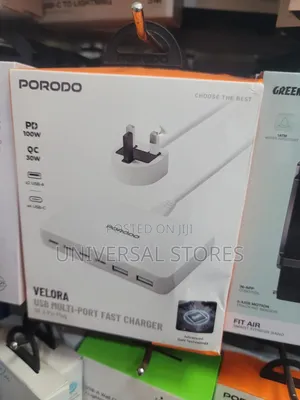 Velora
USB Multi-Port Fast Charger