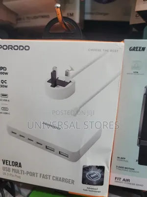 Velora
USB Multi-Port Fast Charger