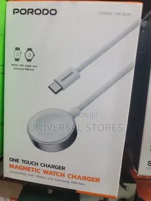 Magnetic Watch Charger Compatible With iWatch and Samsung Watches
