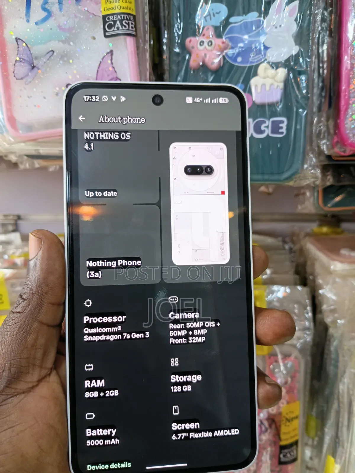 Nothing Phone 3a 128 GB White