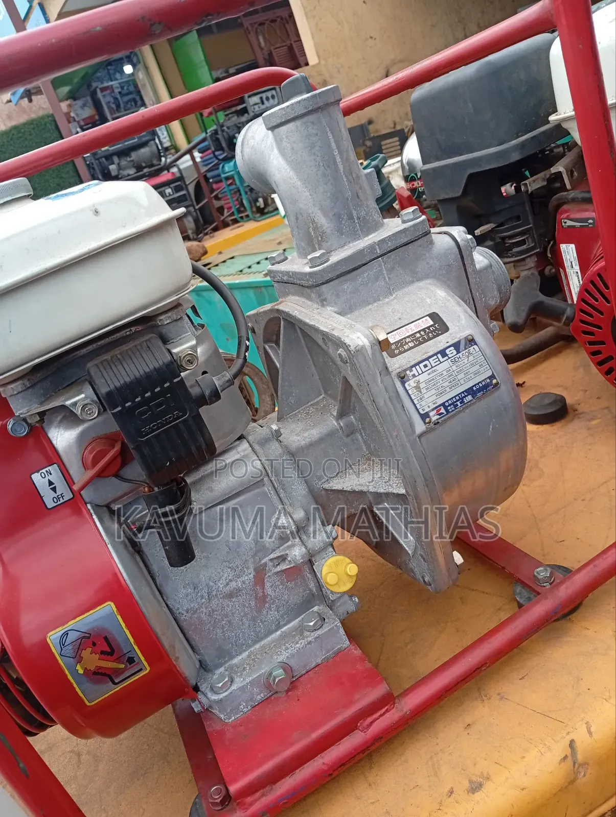 Japan Used Engine Car Washer