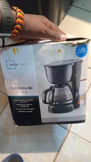 Mainstays 5-Cup Drip Coffee Maker – USA Import (Brand New in Box)