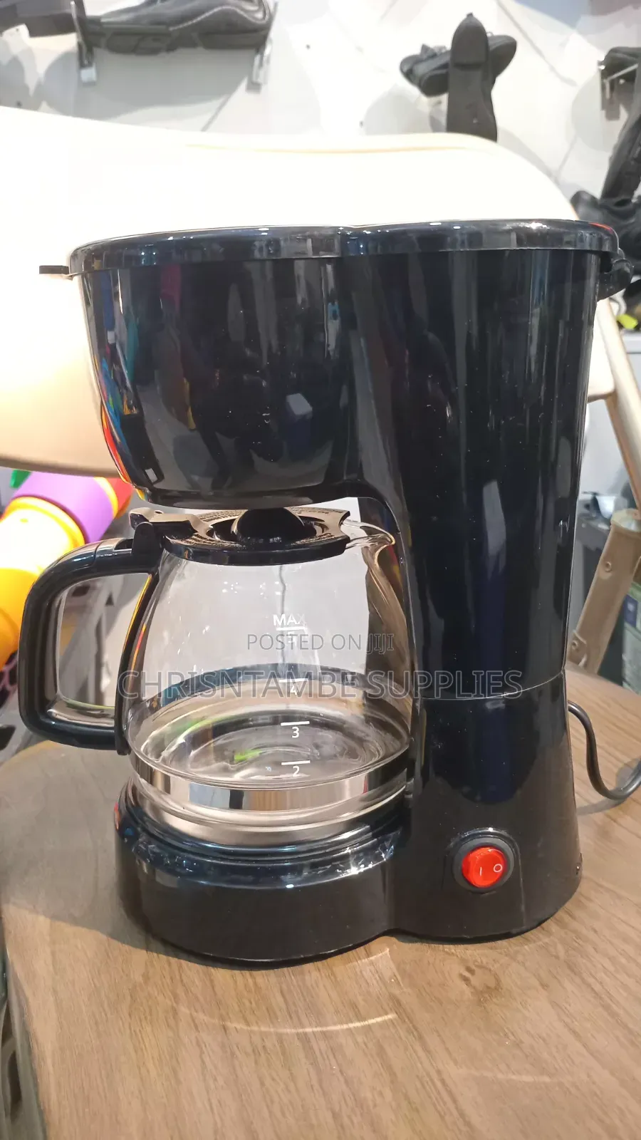 Mainstays 5-Cup Drip Coffee Maker – USA Import (Brand New in Box)