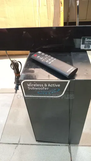 Samsung SoundShare Soundbar With Wireless Active Subwoofer Remote