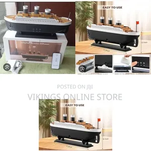 Titanic Ship Ultrasonic Air Humidifier and Essential Oil Diffuser