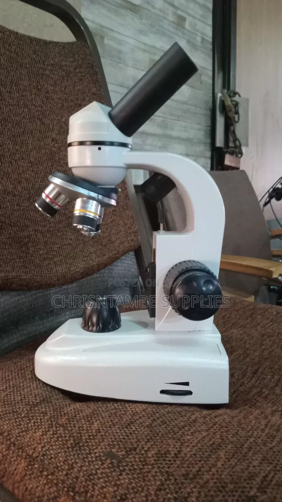 Compound Biological Student Microscope Built-in LED Illuminator (USA