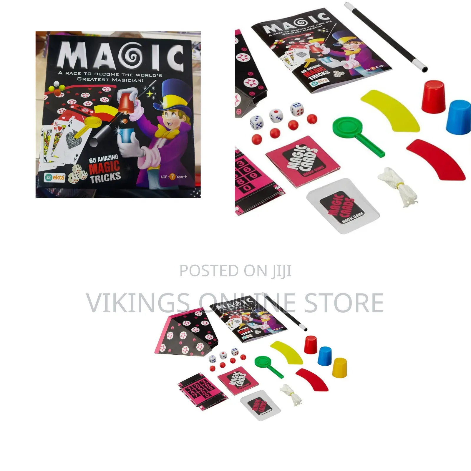 Ekta 65 Amazing Magic Tricks Set