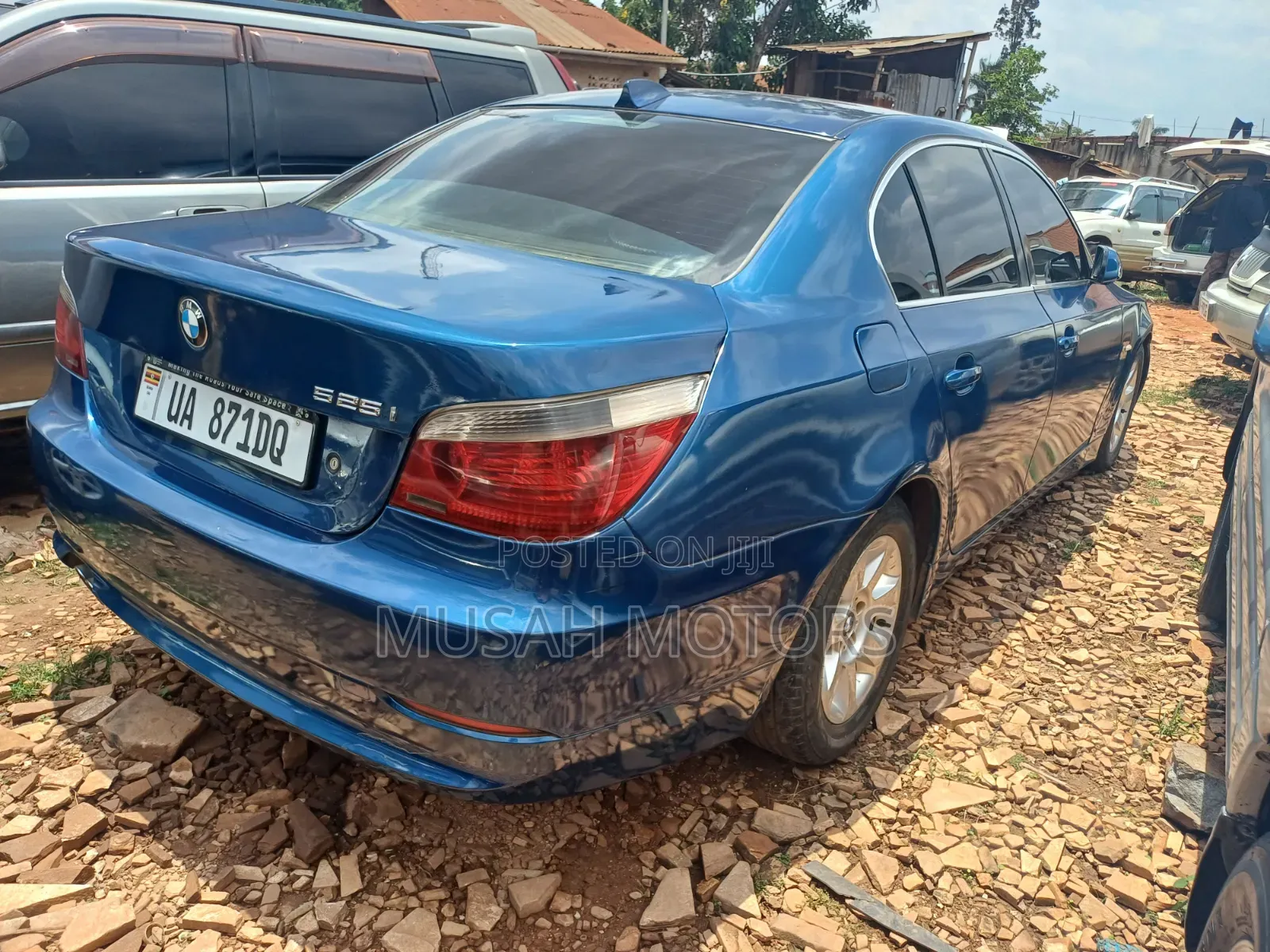 BMW 525i 2008 Blue