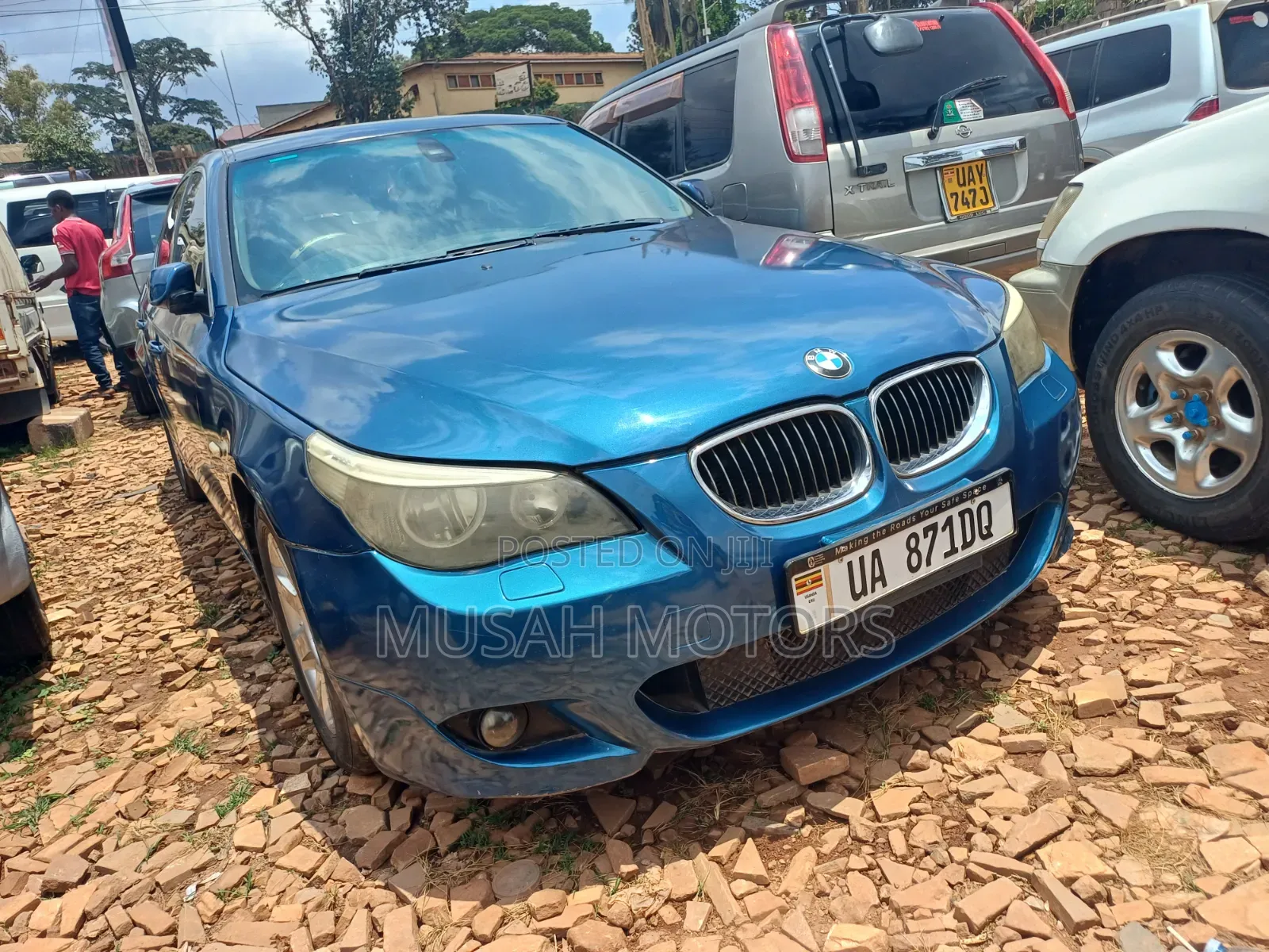 BMW 525i 2008 Blue