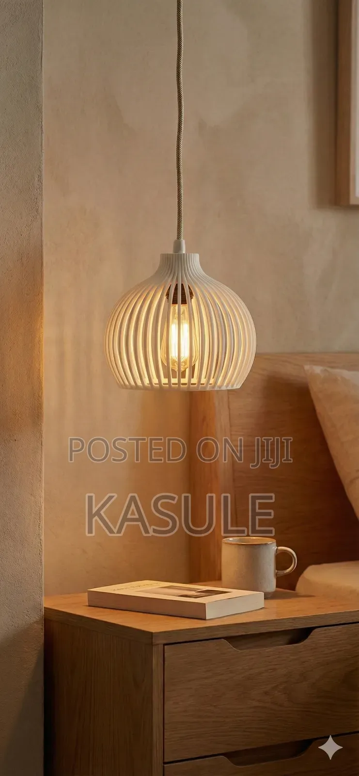 Parametric "Ribbed" Pendant Lampshade