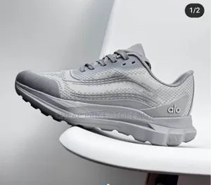 Olive Green Uaxo Brand Trail Shoes Feature a Distinct Front
