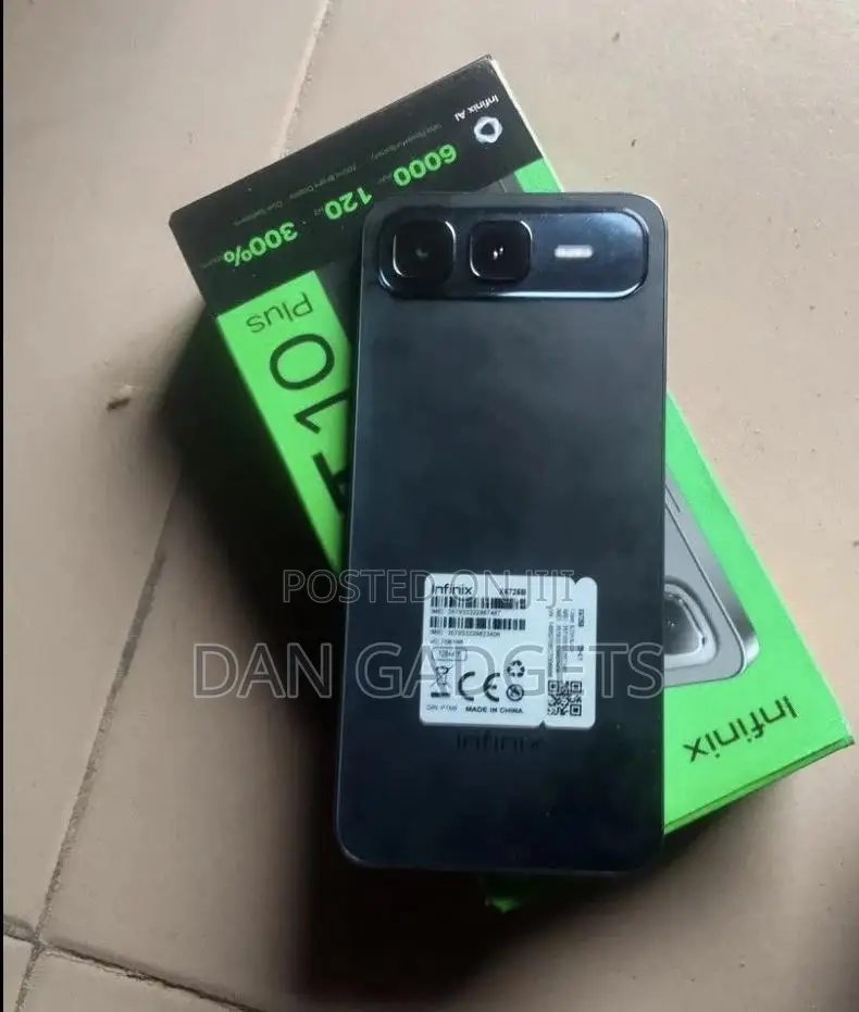 New Infinix Smart 10 Plus 128 GB Black