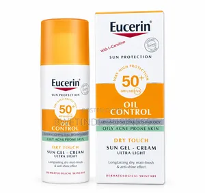 Eucerin Oil Control SPF 50+ Touch Sunscreen – Oily & Acne-Prone Skin