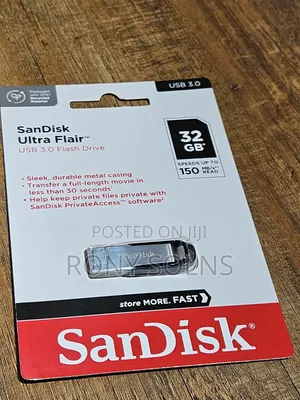 SanDisk Ultra Flair 32GB USB 3.0 Flash Drive