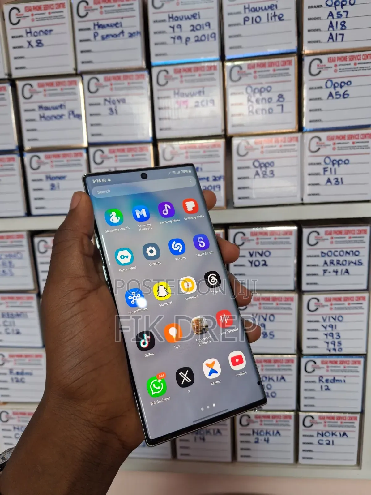 Samsung Galaxy Note10+ 5G 256 GB Black