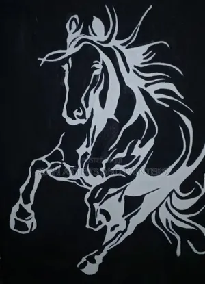A Jumping Horse
