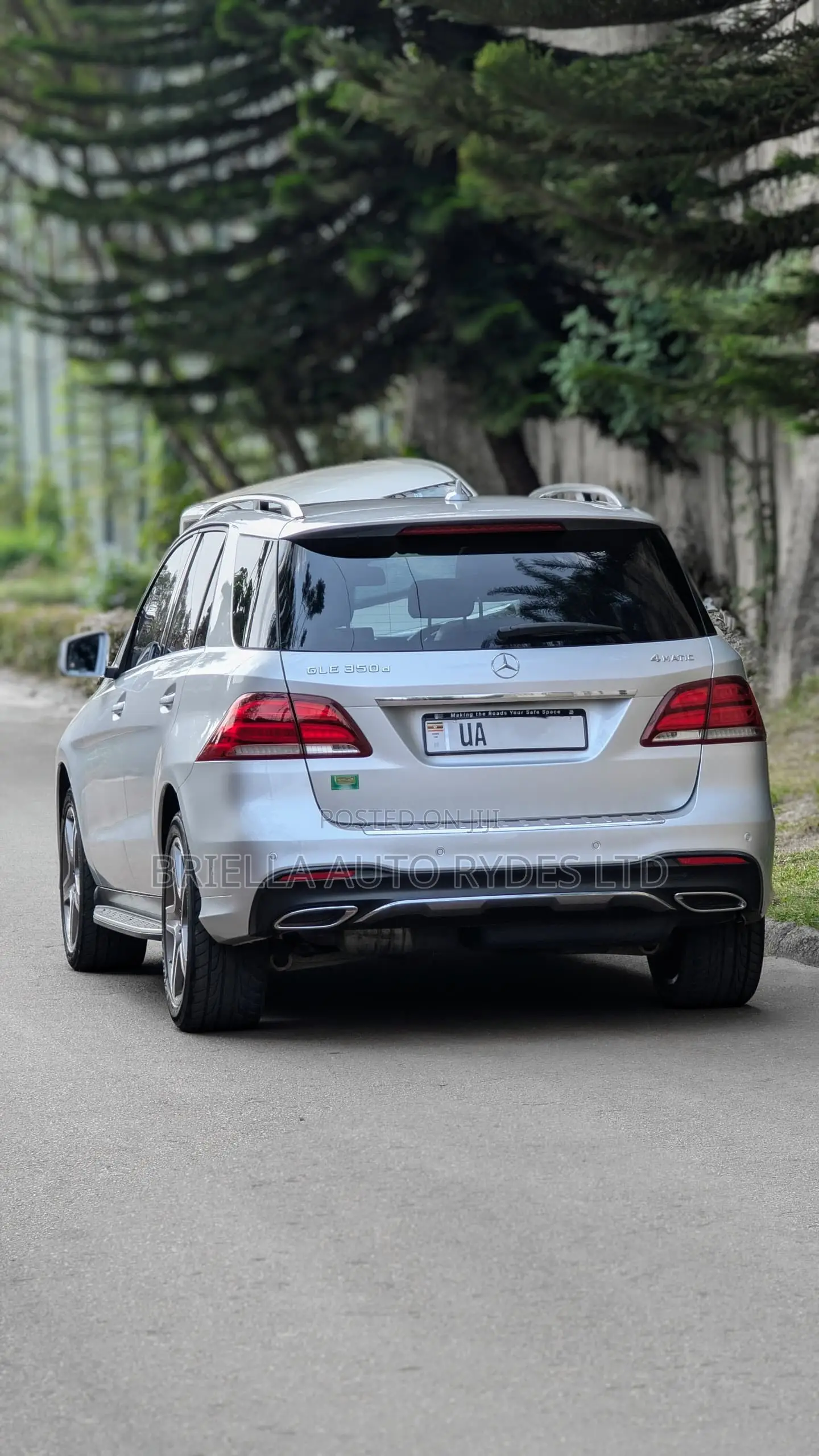 Mercedes-Benz GLE-Class 2016 Silver