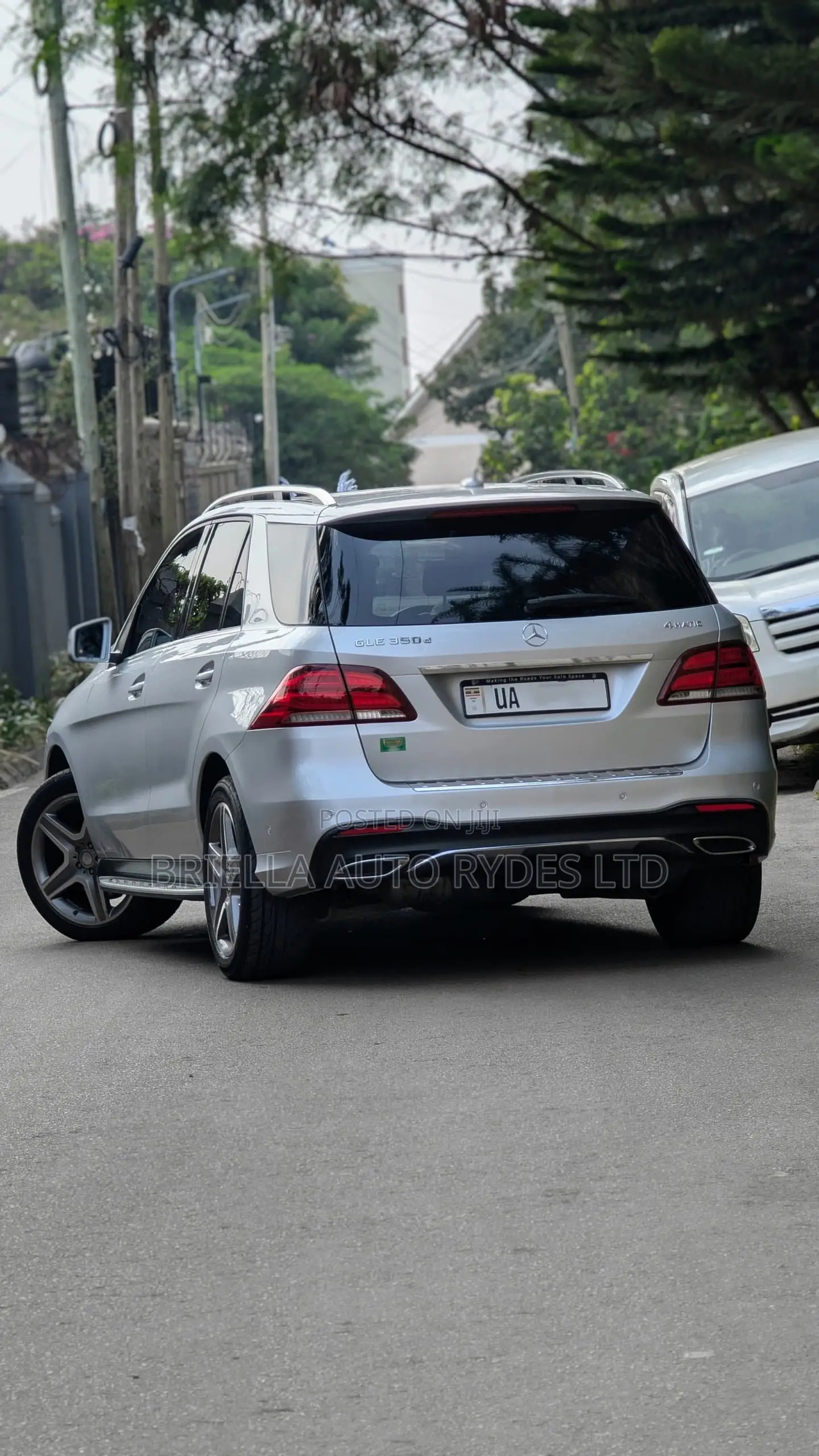 Mercedes-Benz GLE-Class 2016 Silver