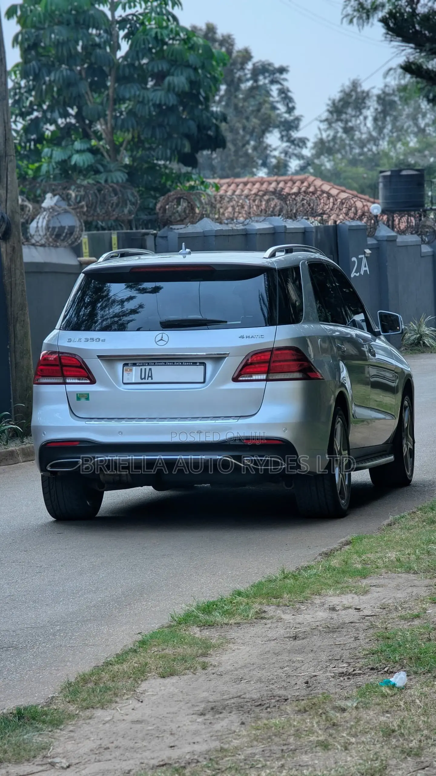 Mercedes-Benz GLE-Class 2016 Silver
