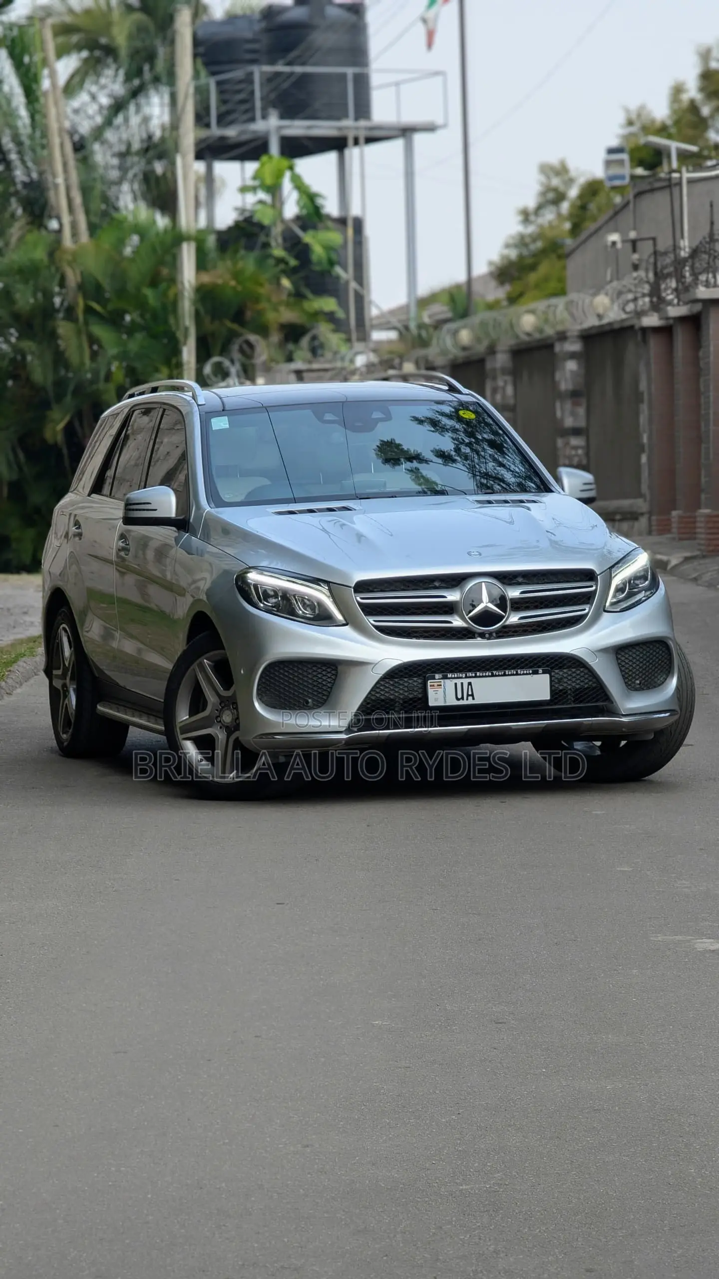 Mercedes-Benz GLE-Class 2016 Silver