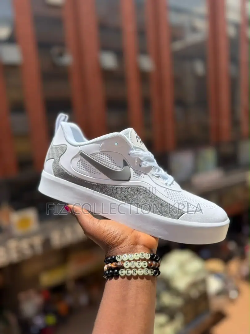 Original Nike White Grey Premium Sneakers