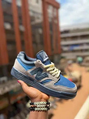 Original New Balance 480 Navy Blue Sneakers
